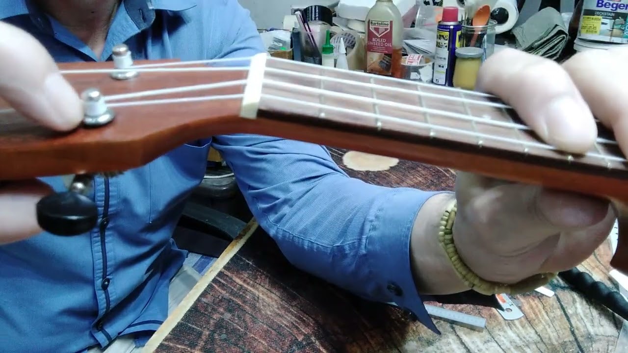 RoJoBe Music another ukulele action adjustment