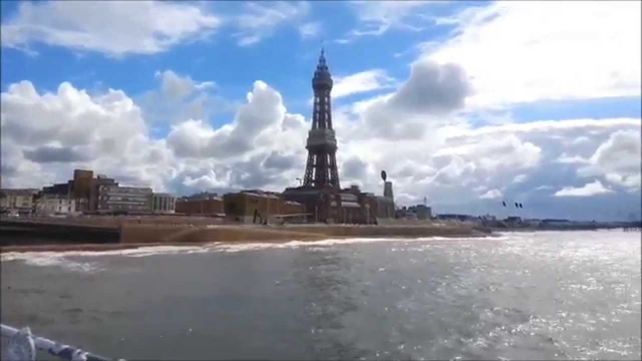 Blackpool Beach, random clips.