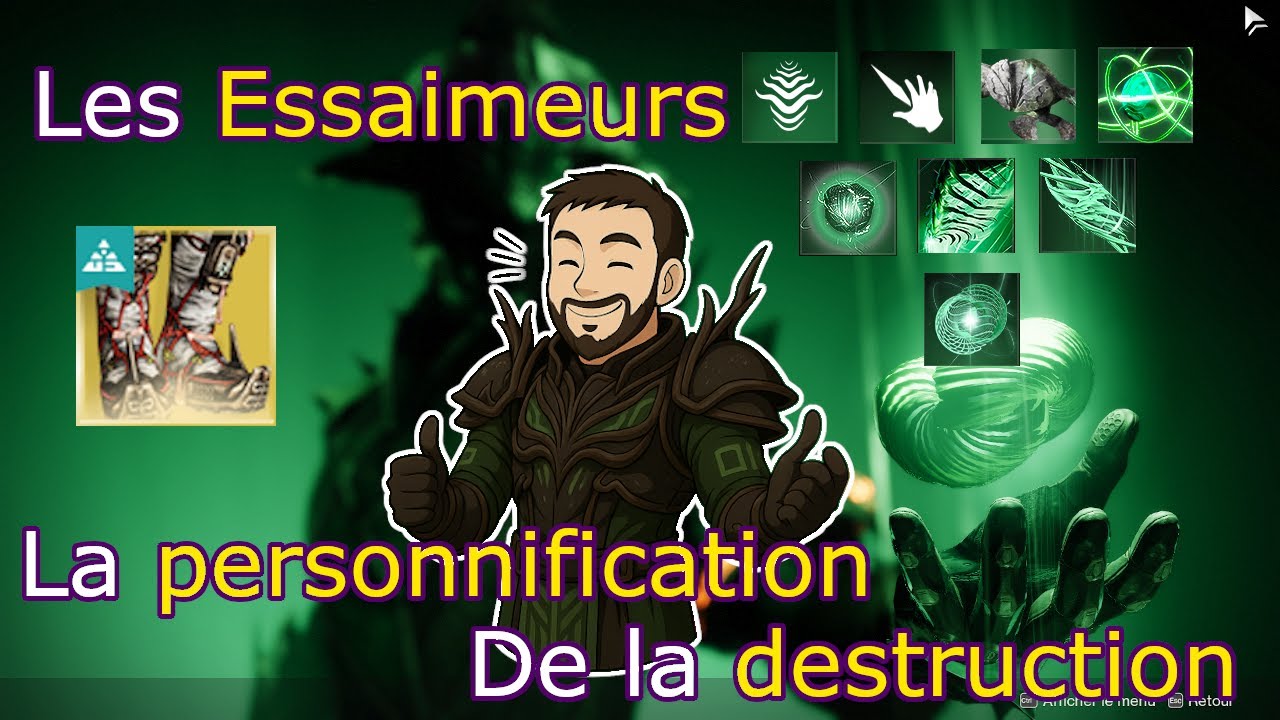 Le Roi des VERS - Les Essaimeurs  - Build Arcaniste - CONCOURS - Destiny 2