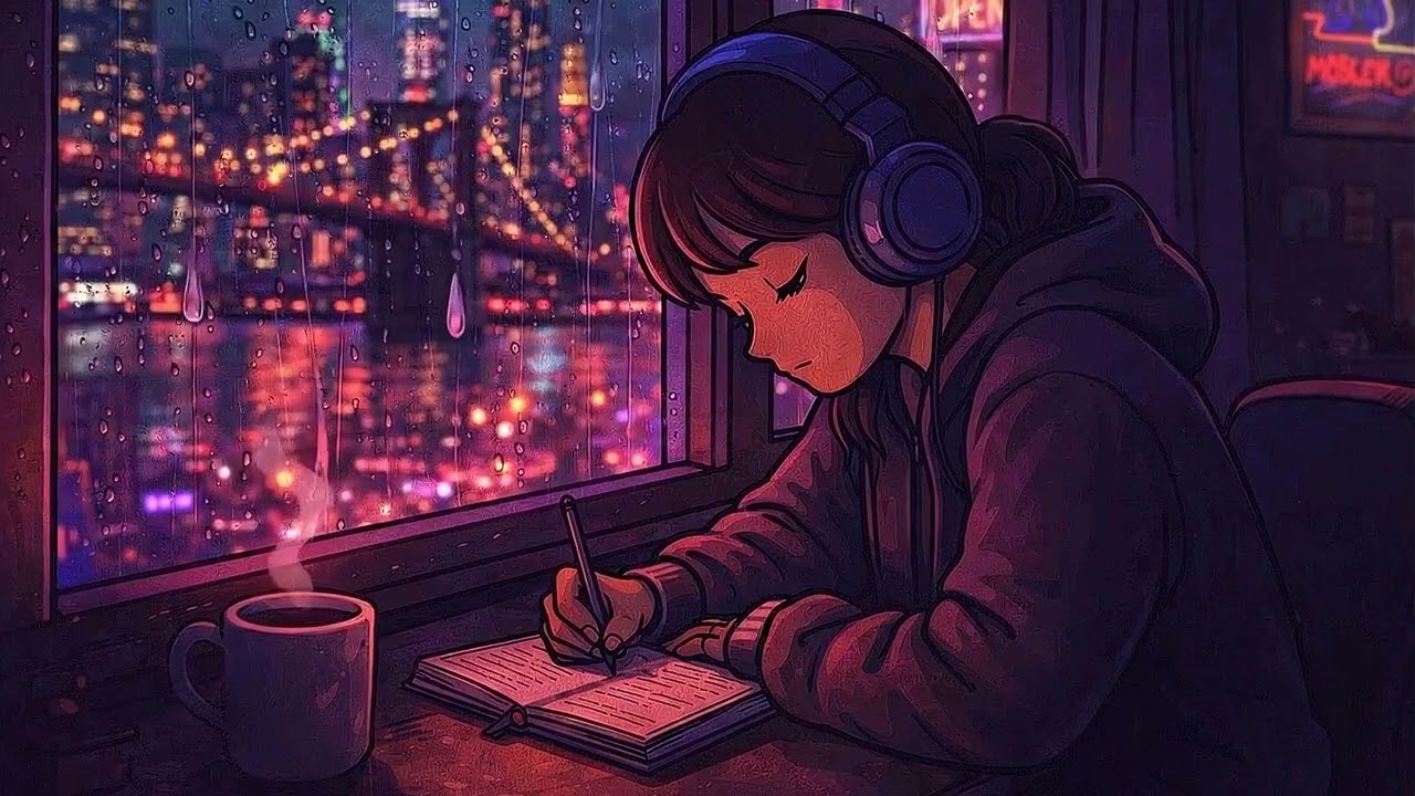 Rainy Window Lofi 💧 - Sad Beats to Cry to