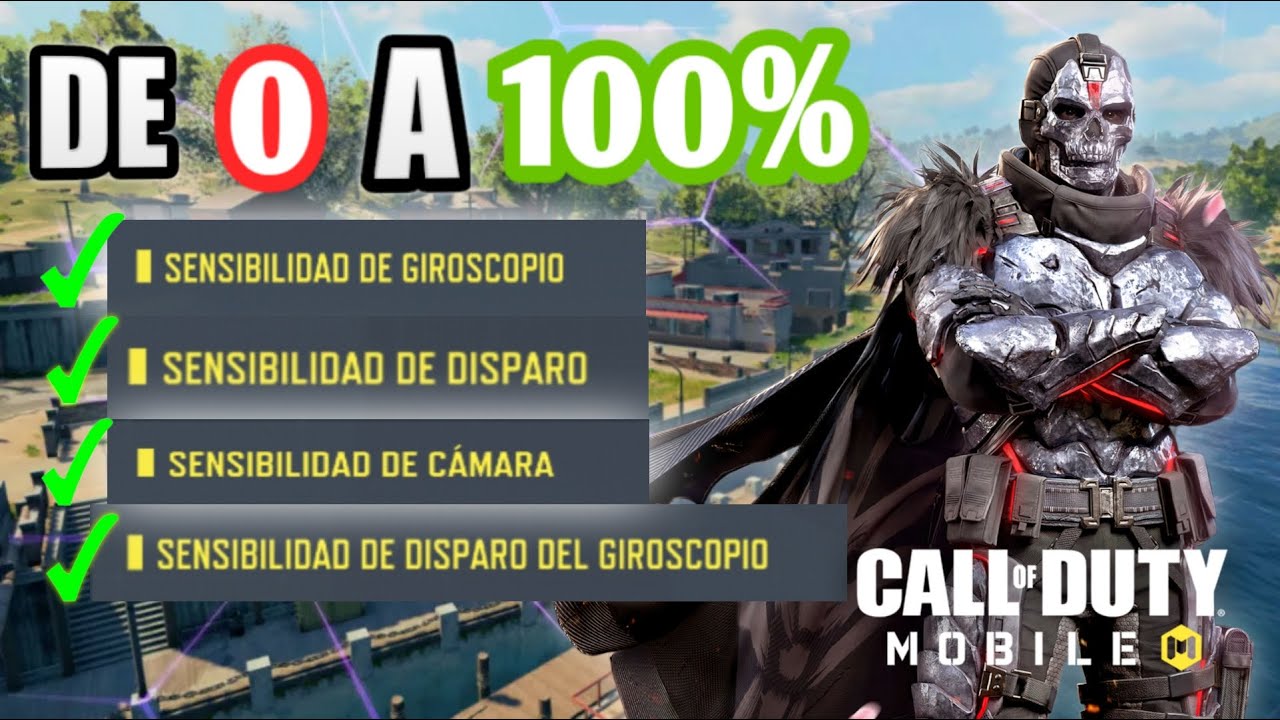 GUIA DEFINITIVA PARA CONFIGURAR TUS SENSIBILIDADES EN CALL OF DUTY MOBILE *BATTLE ROYALE*