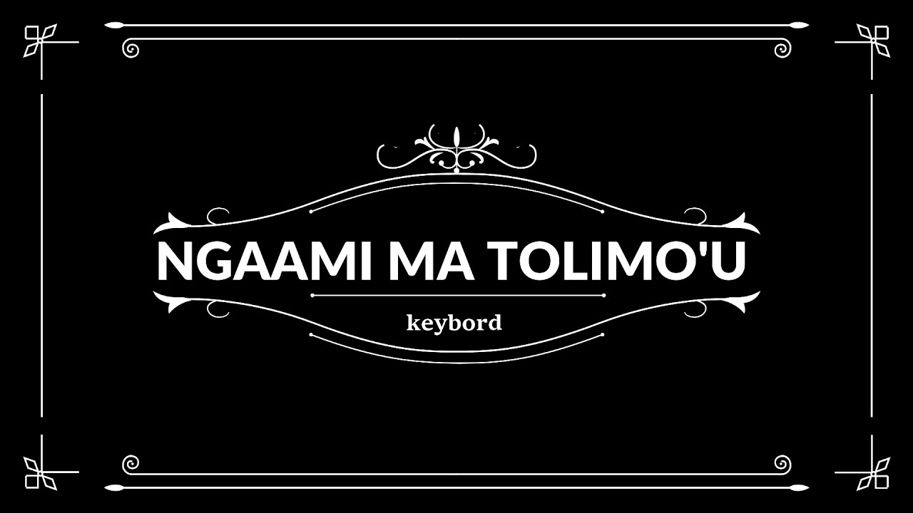 LAGU DAERAH GORONTALO-NGAAMI MO TOLIMO'U - Mr.Luk editor