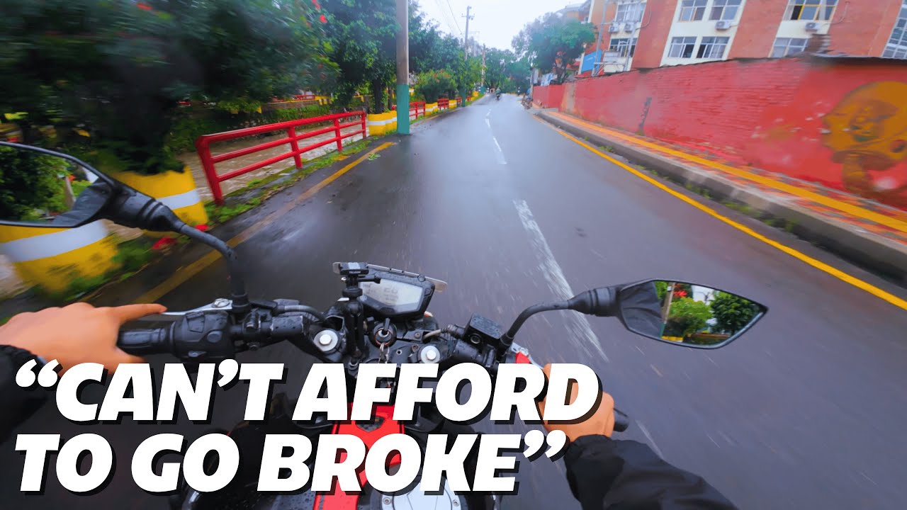 RIDING AIN'T GETTING THE BILLS PAID😁 || RODE IN RAIN FOR JOB INTERVIEW ||