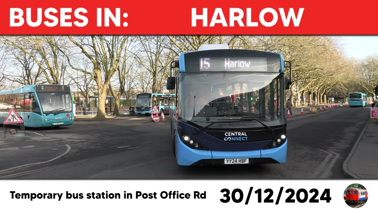 Buses in Harlow 30/12/2024