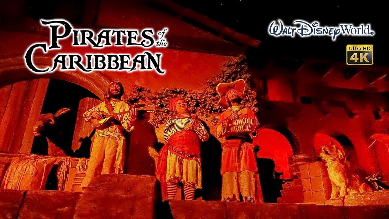Pirates of the Caribbean On Ride Low Light 4K POV Magic Kingdom Walt Disney World 2024 12 28