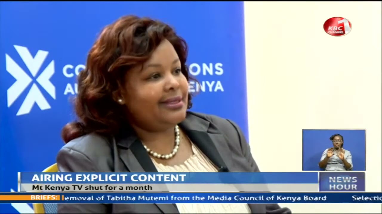 Communications Authority shuts Mt. Kenya TV
