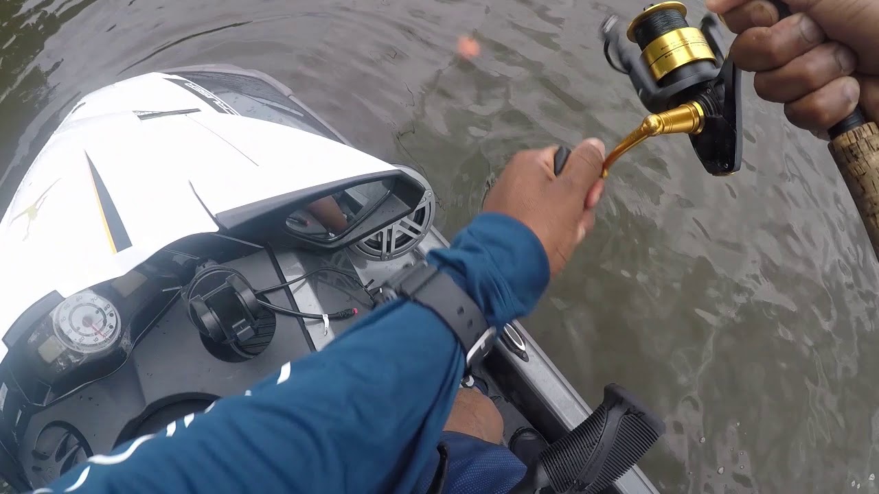 fishing off Jet ski in Merritt Island!