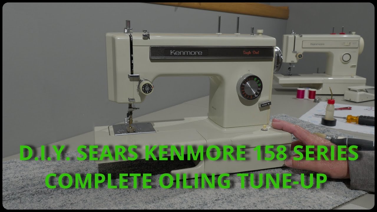 Самостоятельная полная смазка Sears Kenmore сверху донизу