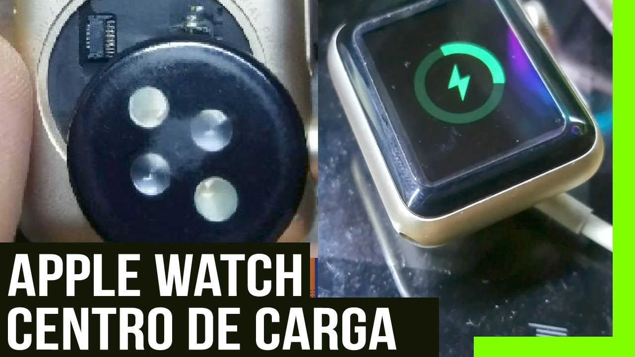 ✔️Reparación centro de carga MAGNETICO de Apple watch😱NO CARGA