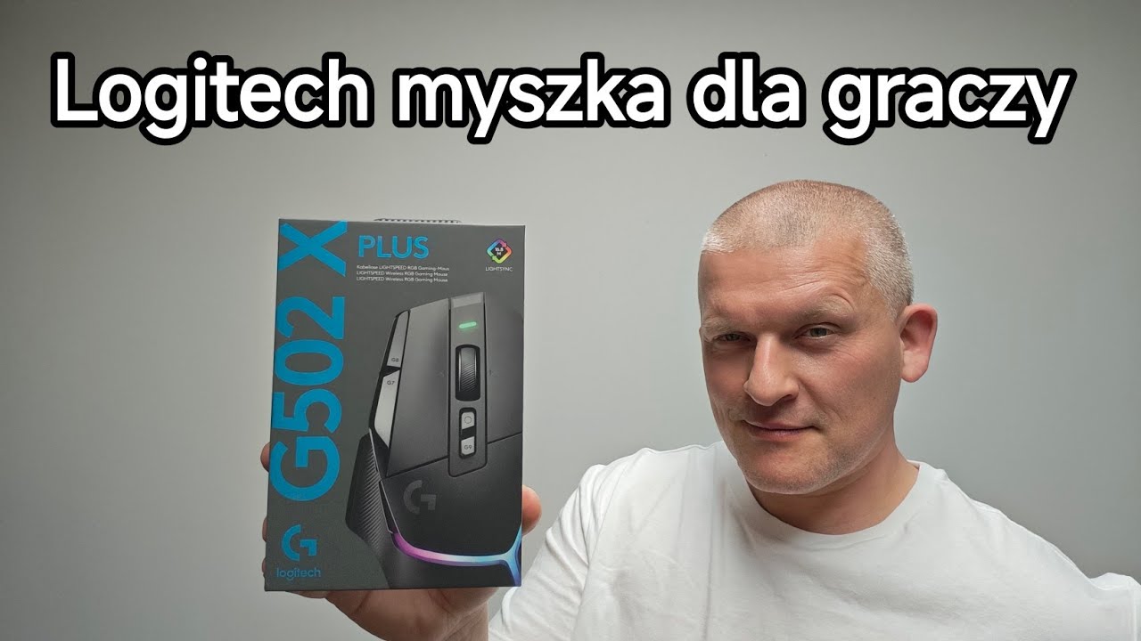 Logitech G502 X PLUS myszka dla graczy