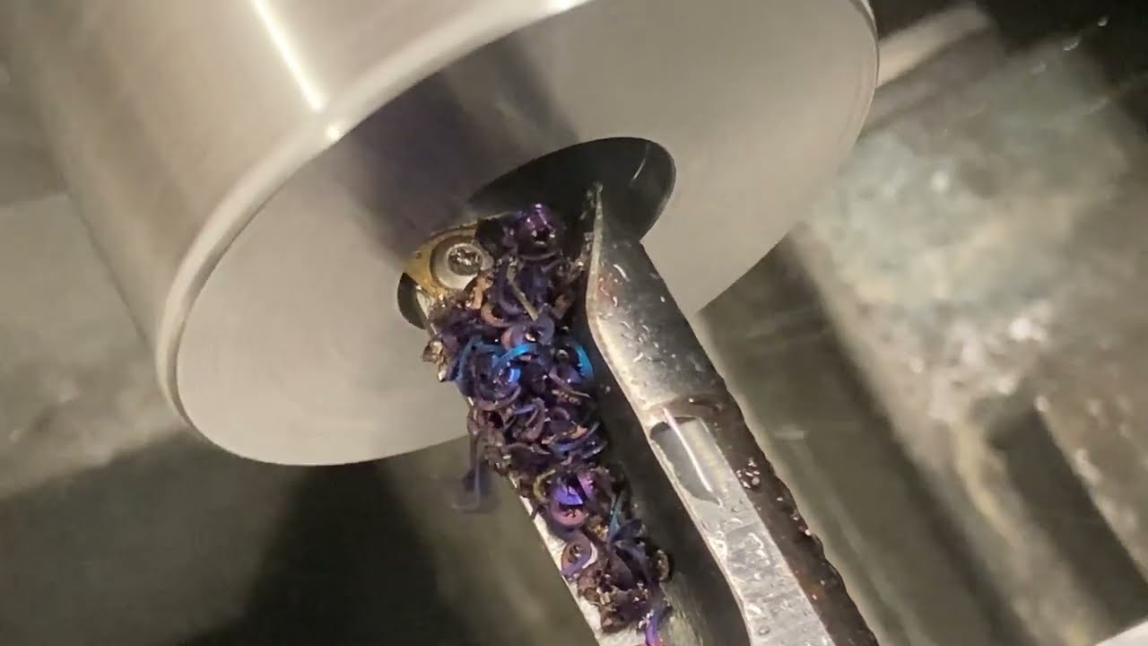 Machining D2 Tool Steel Guide Rollers  Face Turn and Bore on Proto-Trak CNC Lathe part 2/3