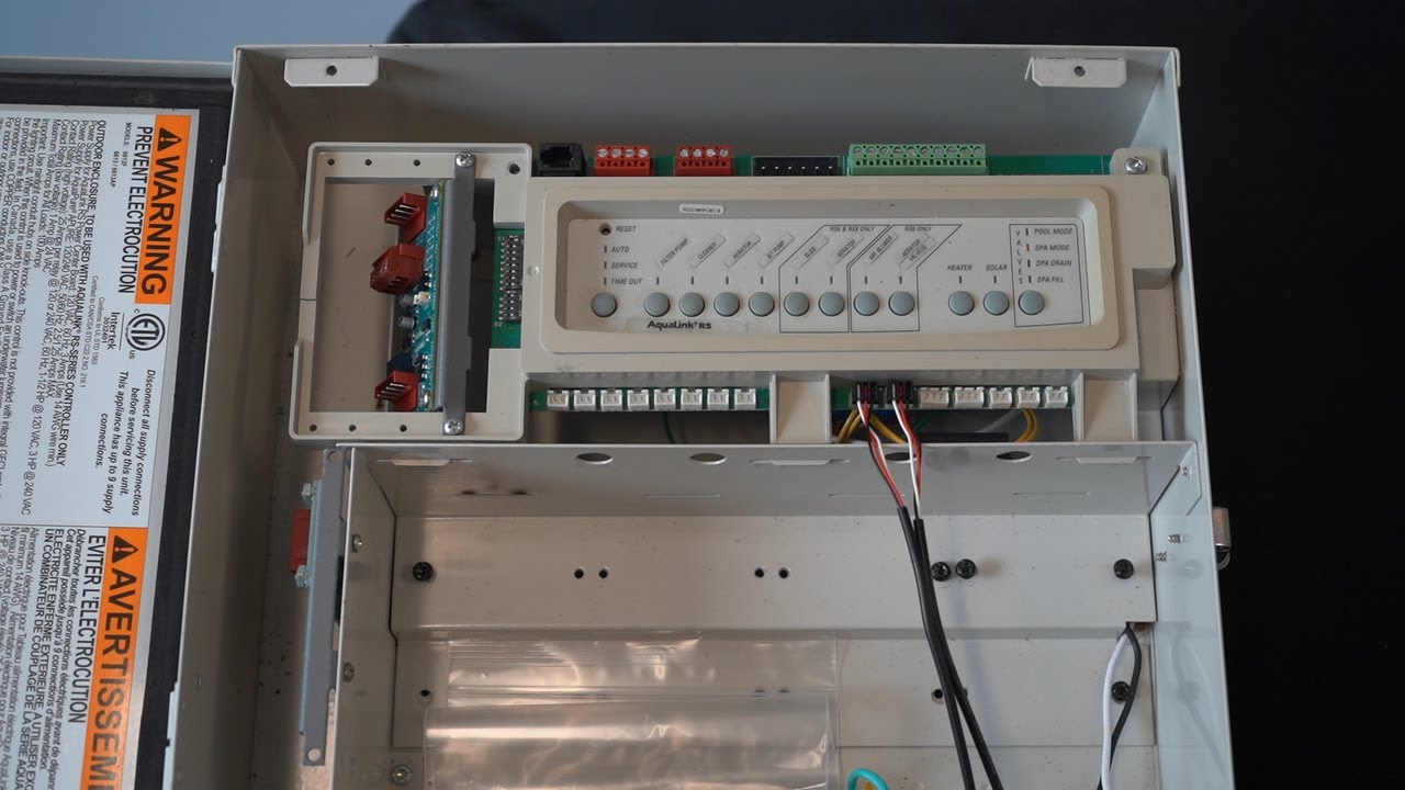 Jandy AquaLink RS – Как настроить/ориентировать приводы клапанов для режима бассейна и режима спа