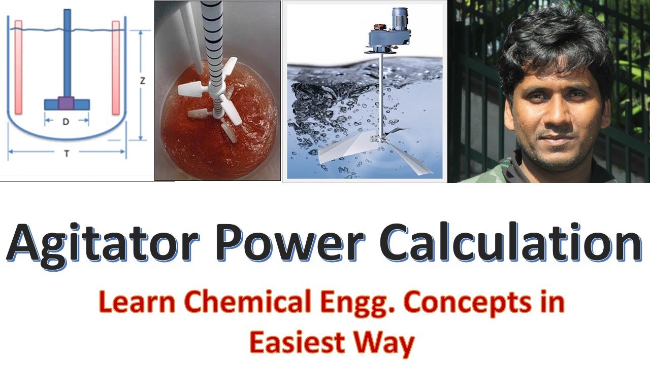 Agitator Power Calculation@ChemicalMahi