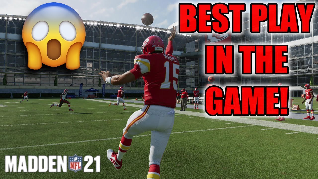 THIS GLITCH PLAY IS IMPOSSIBLE TO STOP! BEST MADDEN 21 OFFENSE DESTROYS ANY DEFENSE