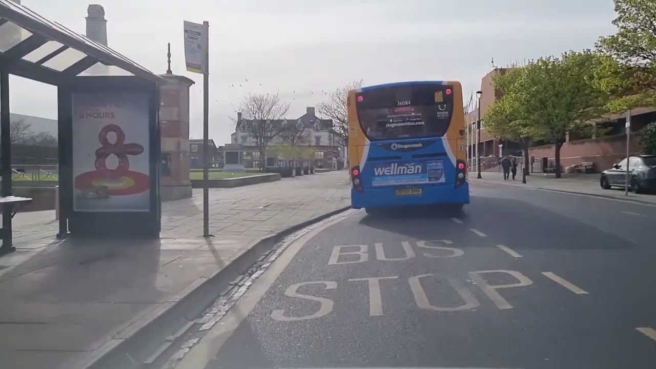 36 Hartlepool Brus Shops to Middlesbrough.