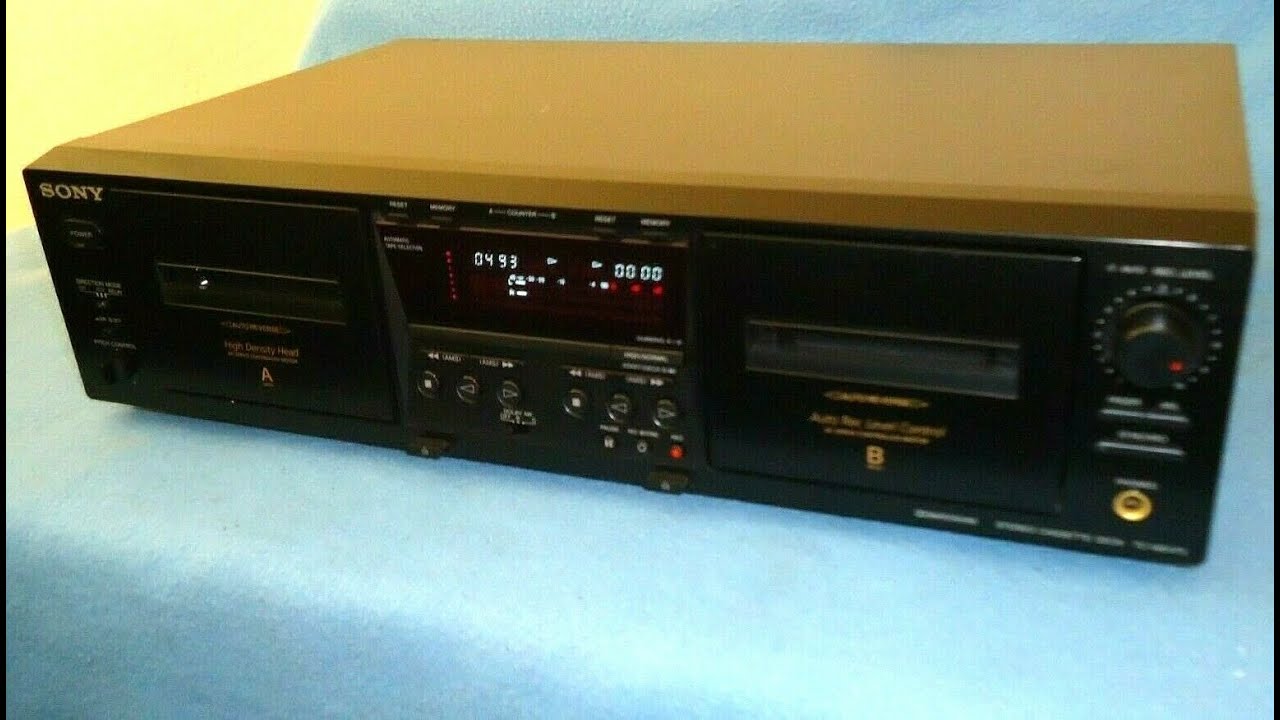 Sony TC-WE475 Double Cassette Deck ______________ SN:859905