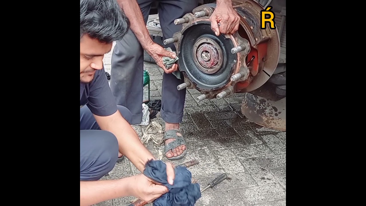 Ashok Leyland front hub greasing