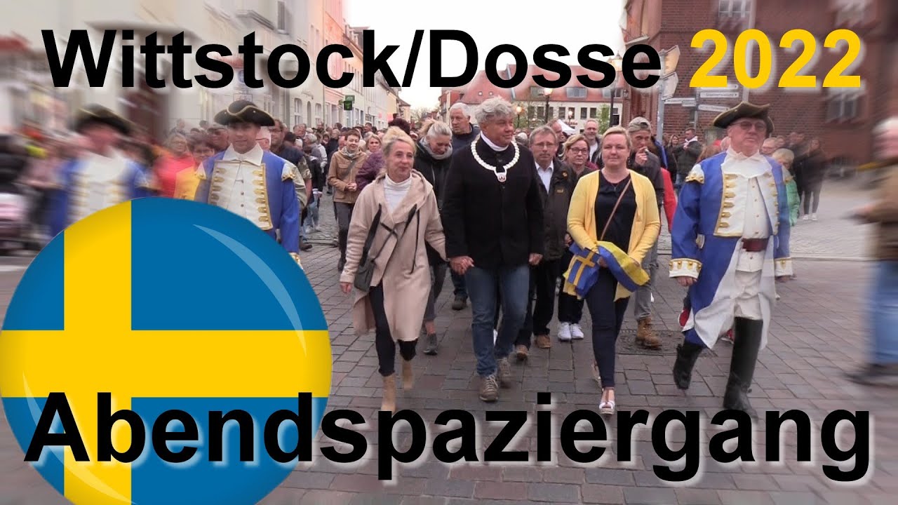 ABENDSPAZIERGANG 2022 - Wittstock Dosse - Schweden ist mehr als IKEA und Knäckebrot
