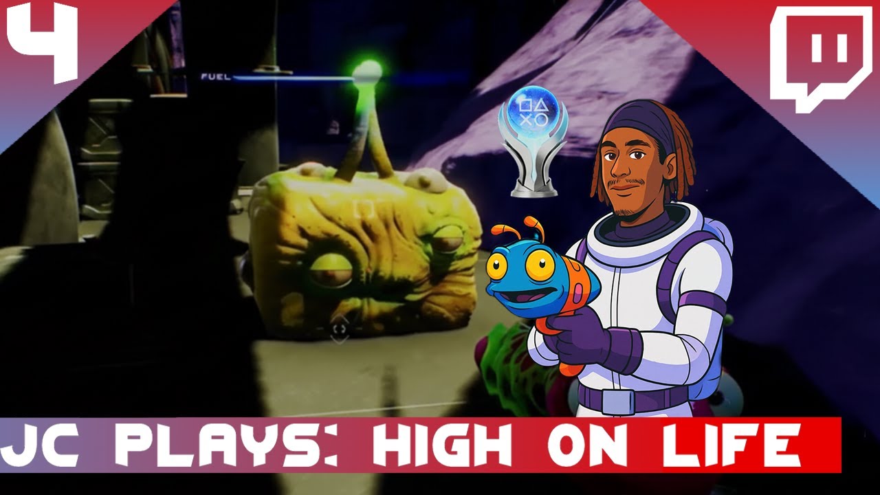 Twitch Stream| JC Plays: High On Life (PS5) 100% All Trophies Platinum - Episode 4