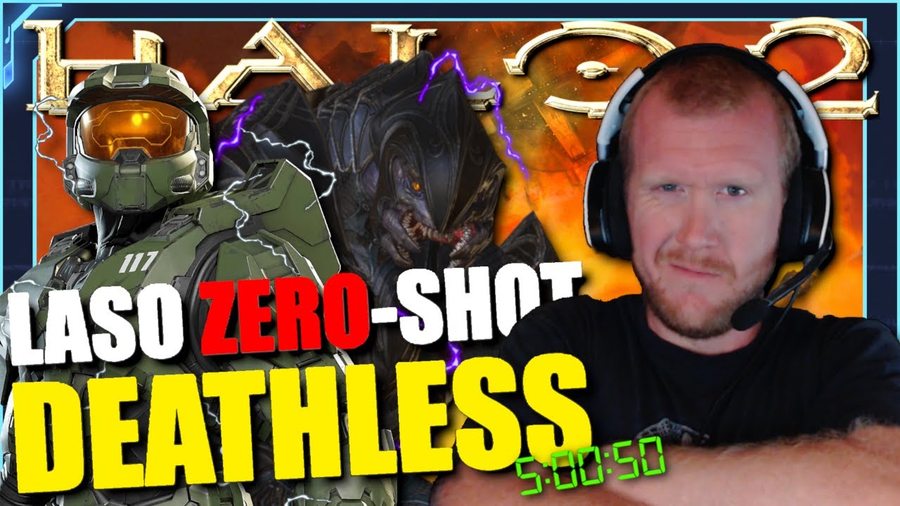 LASO Zero-Shot Deathless World Record - Halo 2 Classic [Project Goliath]
