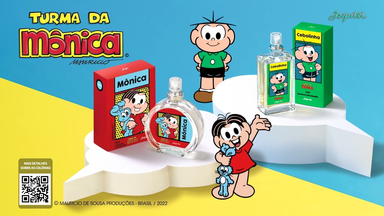 Comercial da linha Turma da M&ocirc;nica | Jequiti