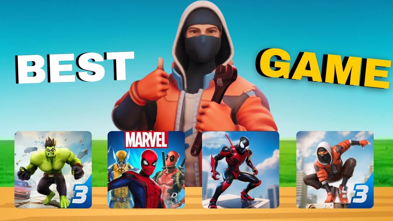 best superhero game in play store