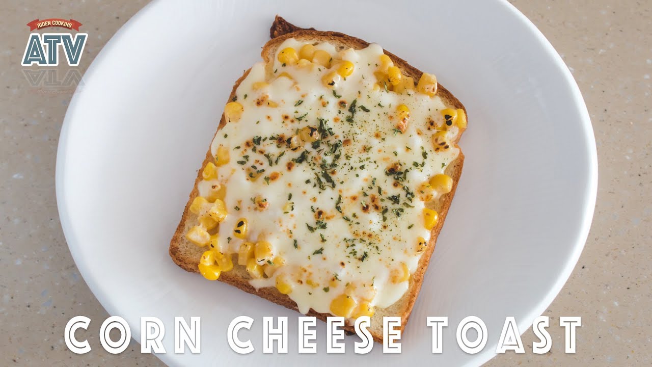 [AIDEN COOK]초간단 아이들 간식 콘치즈토스트 | 5살 아들과 함께만든 존맛탱 콘치즈토스트 | Corn Cheese Toast