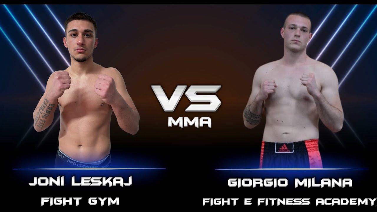 JONI LESKAY (Fight Gym) Vs GIORGIO MILANA (Fight e Fitness Academy)