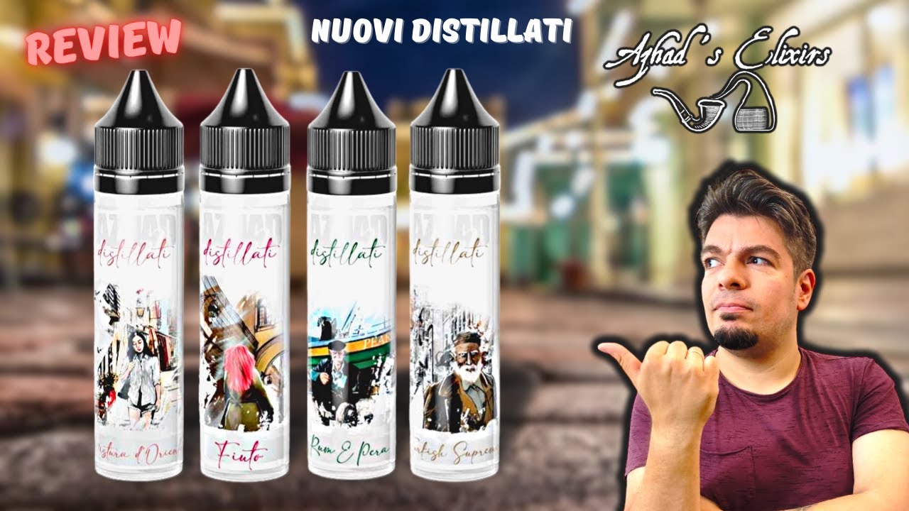 Nuovi distillati Azhad's Elixirs - Turkish Supreme, Rum e Pera, Mistura d'Oriente e Fiuto