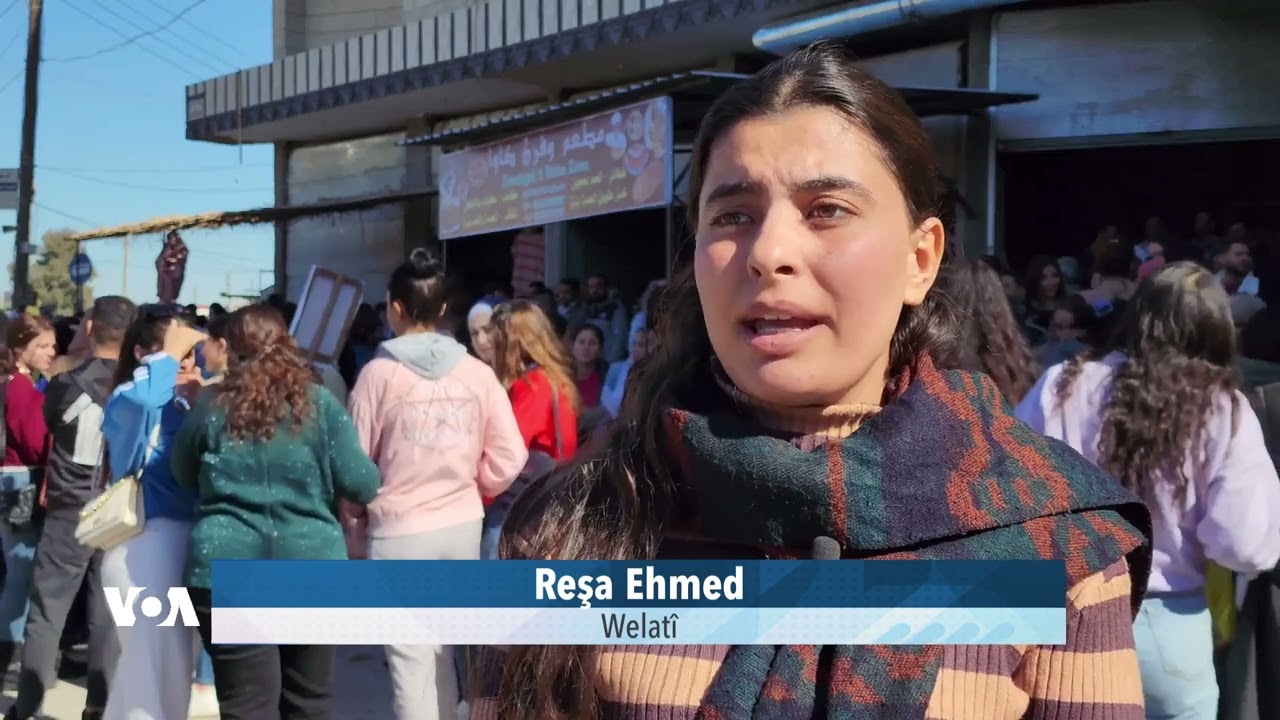 Kobanî Bo Şermezar Kirina Êrîşên Tirkiyê Yên Ser Saziyên Sivîl Daketin Kolanan