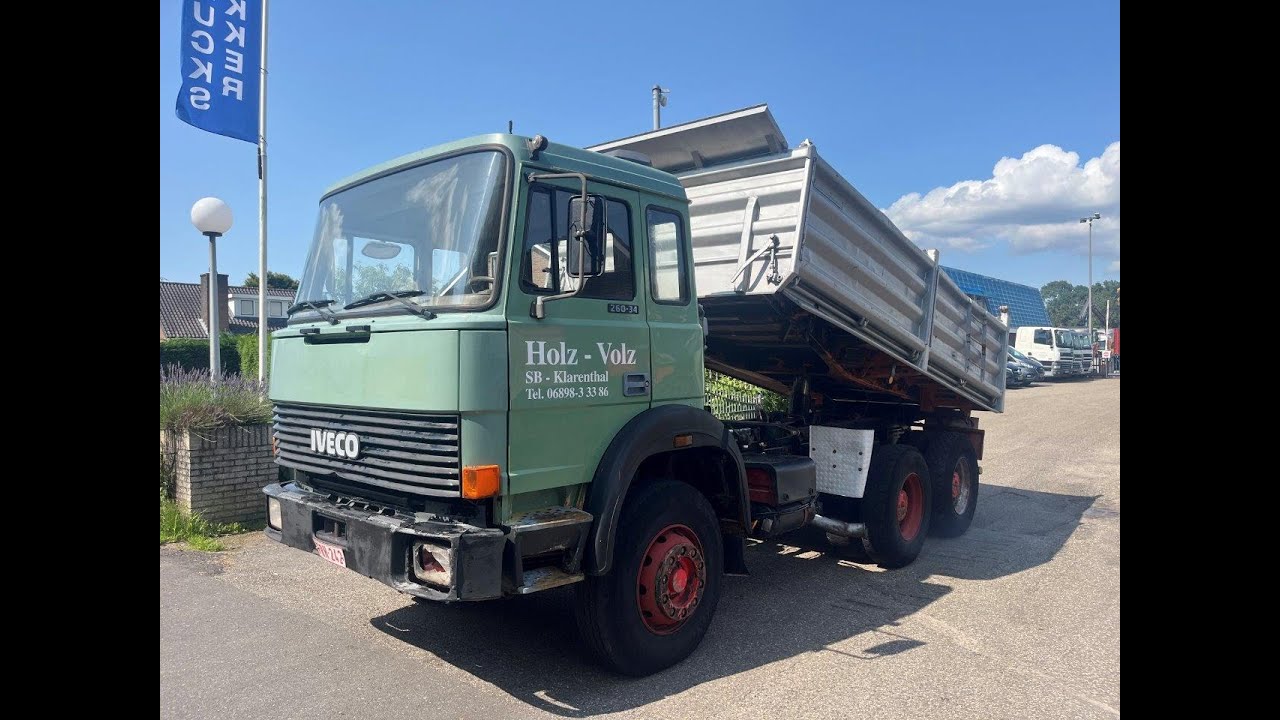 Iveco 260-34 6x4 kipper GERMAN truck excellent condition