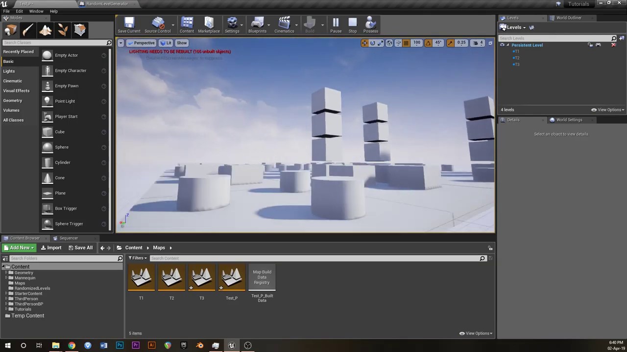 Random Level Generator! UE4 Tutorial