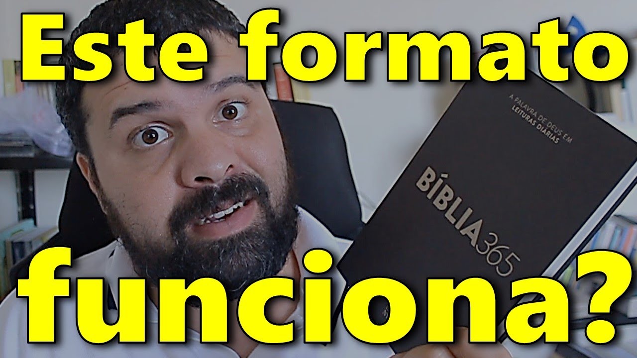 Li a BÍBLIA 365 e OLHA NO QUE DEU!