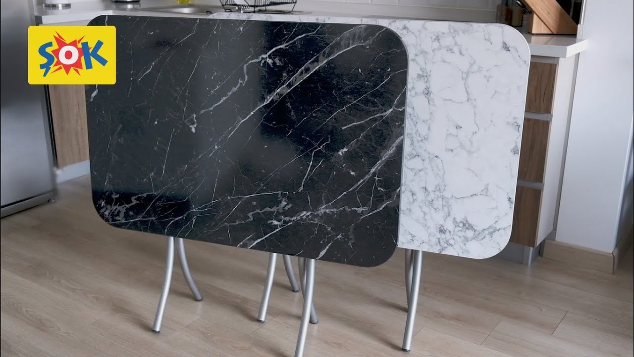 Katlanır Masa hem #ŞOK'ta hem Cepte #ŞOK'ta #ŞOKUcuz!