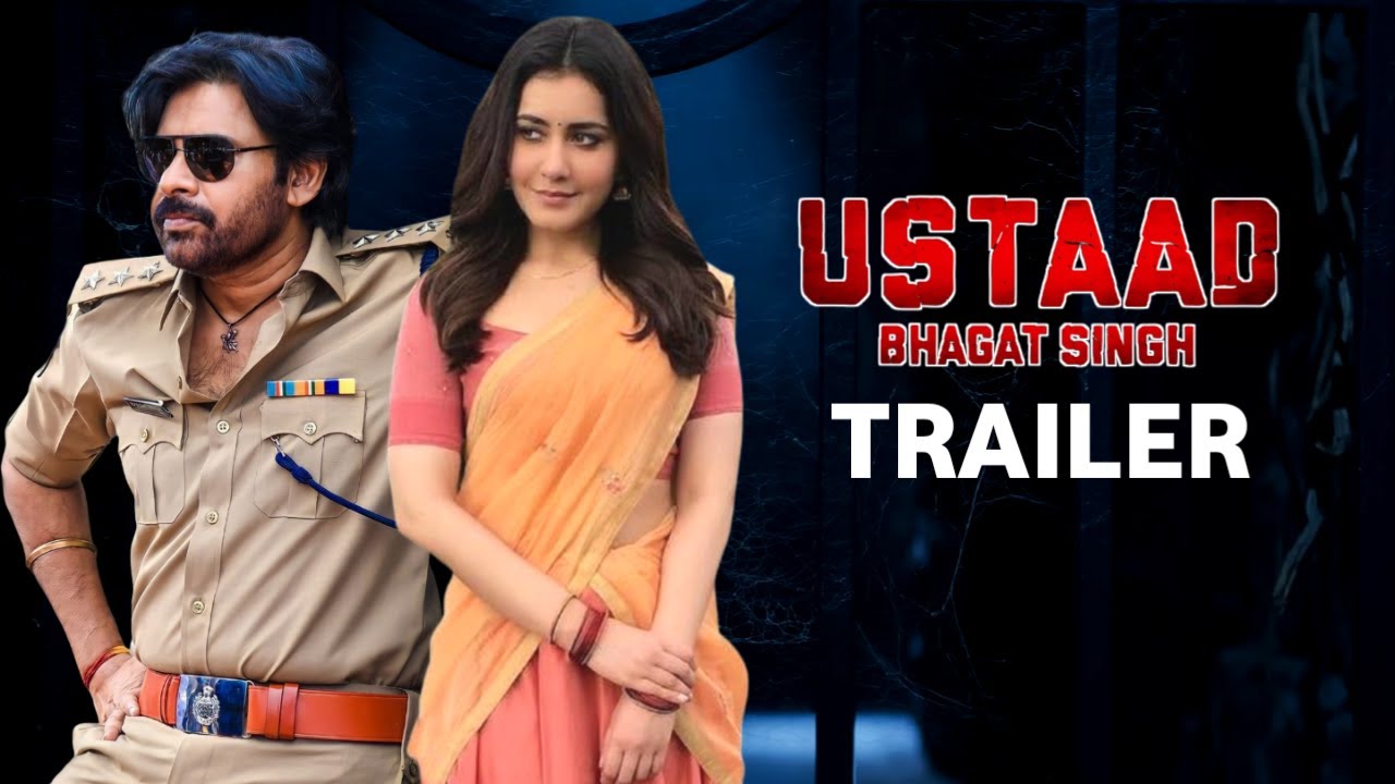 Ustaad Bhagat Singh Official Trailer | Pawan Kalyan | Raashi Khanna | Studio Gulla