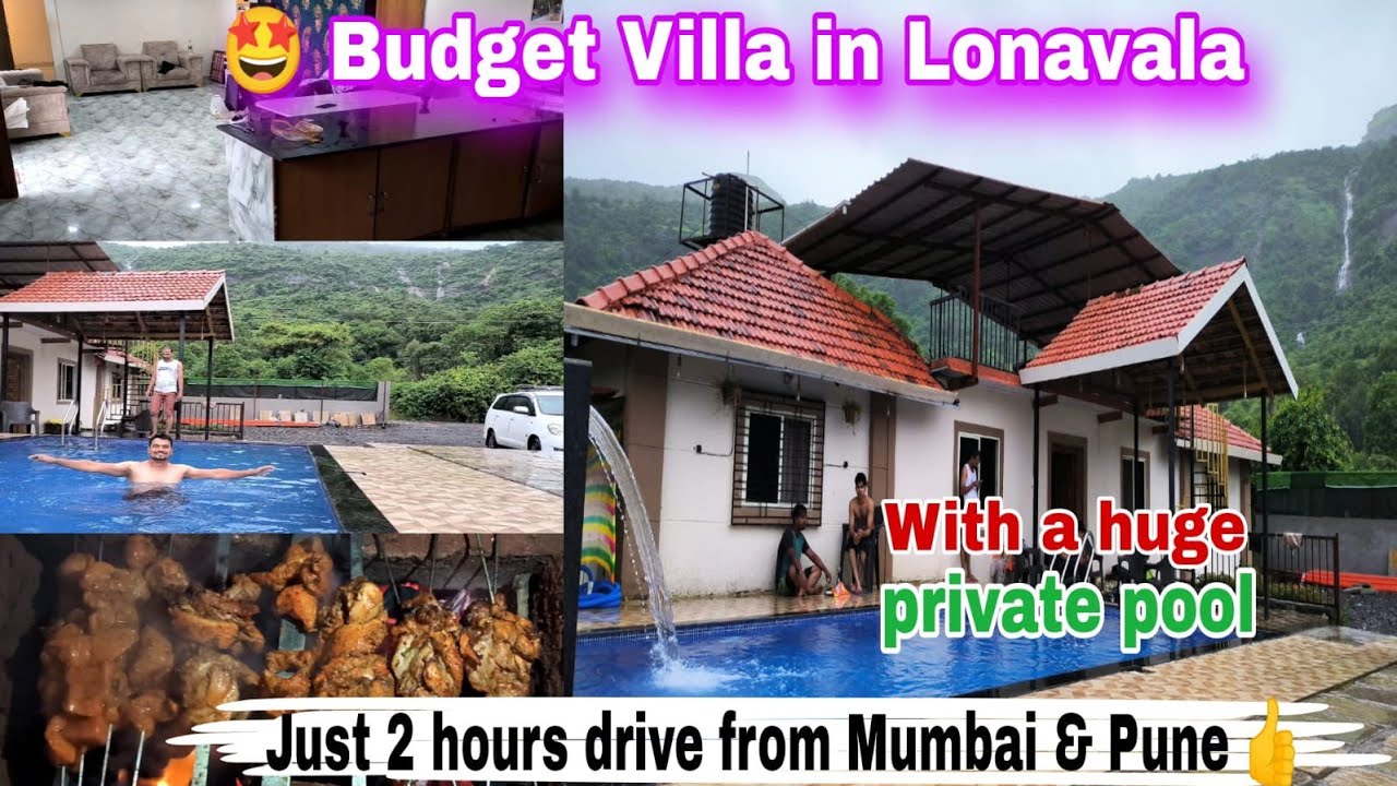 Lonavala villa under budget | Private Swimming pool || Shrushti Villa Malavli || #lonavala #nkshout