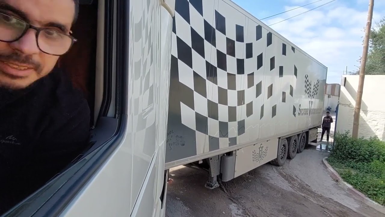 mise a quai dans un garage مثال عن الرجوع للخلف الكاراج
