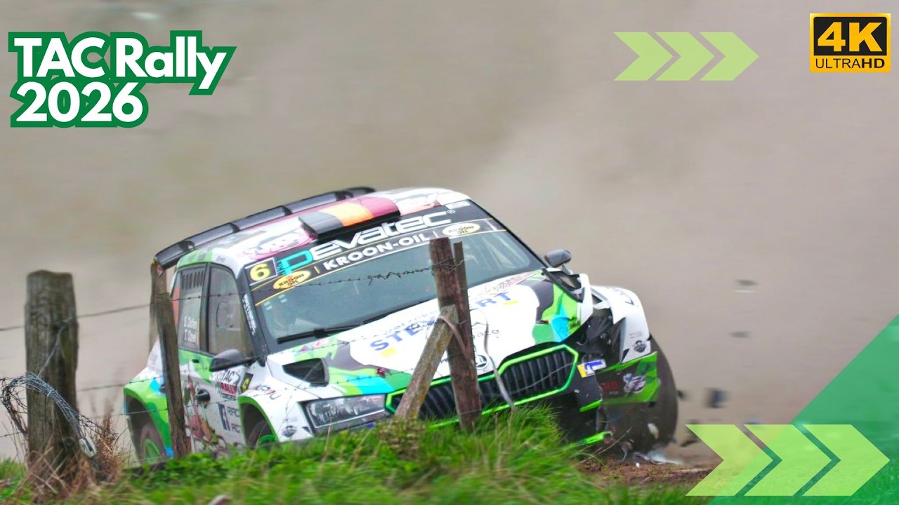 TAC Rally 2026 - Best of - Crash, show and mistakes