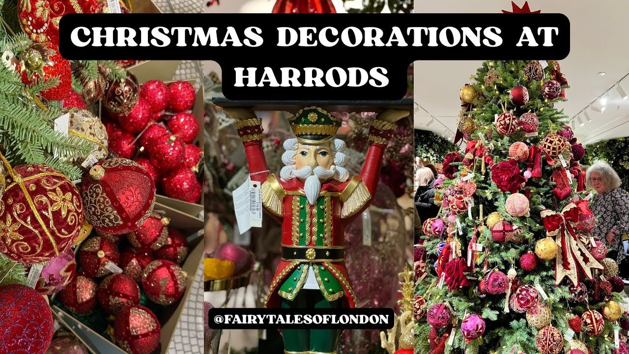 London’s Most Magical Decorations I Harrods Christmas 2025 I Harrods Harrods most expensive shopping