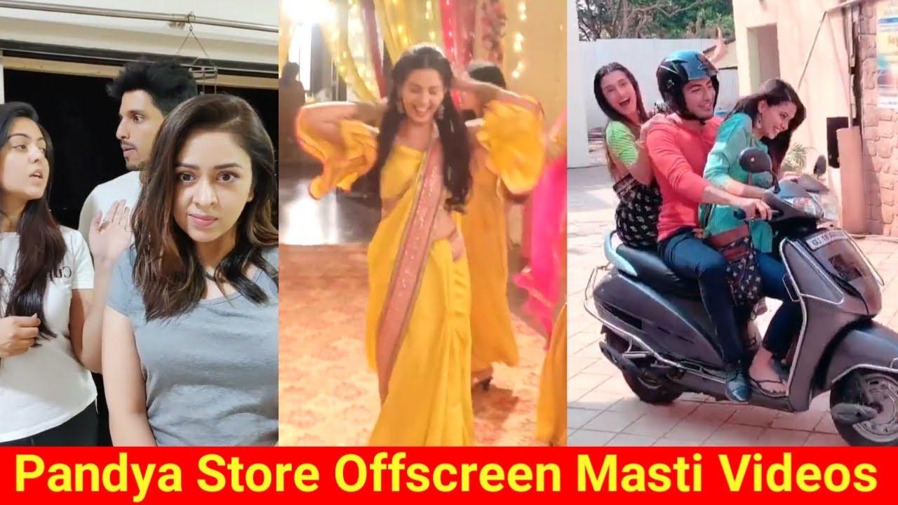 Pandya Store Serial Behind The Scenes | Raavi Shivaa Gautam Dhara Dev Offscreen Masti