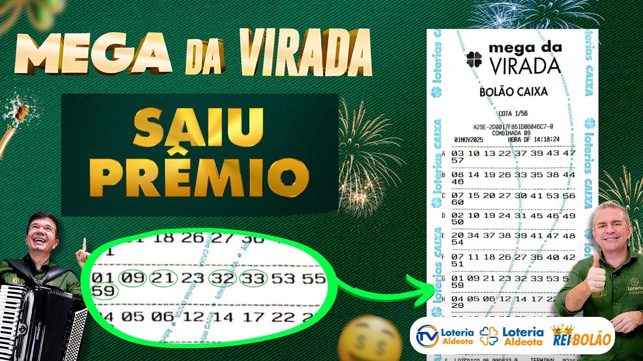 PAGAMOS PRÊMIOS NA MEGA DA VIRADA 2025! CONFIRA BOLÕES PREMIADOS E ANÁLISE RESULTADO!