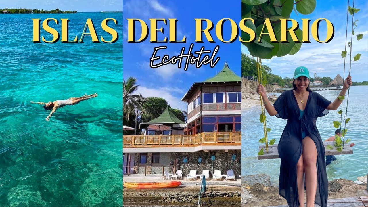 🌴 Islas del Rosario Cartagena y su Eco Hotel de ensueño 😍