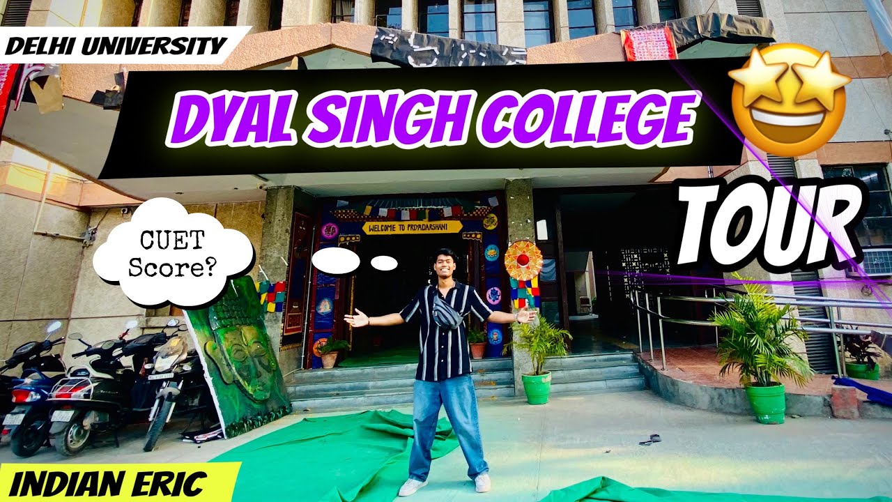 DYAL SINGH COLLEGE VLOG ,TOUR AND CUET SCORE? / Delhi University📍🤩❤️ - indian eric
