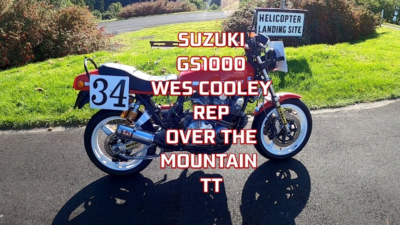 TT MOUNTAIN SECTION | WES COOLEY REP | SUZUKI GS1000