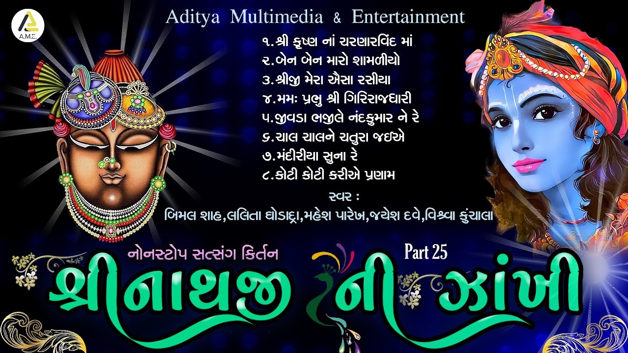 Shreenathji Ni Zankhi Part 25  | Non Stop Satsang Kirtan | શ્રીનાથજી ની ઝાંખી નોનસ્ટૉપ સત્સંગ કીર્તન