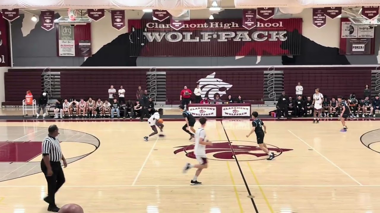 Claremont Vs Walnut Varsity game 12/11/25