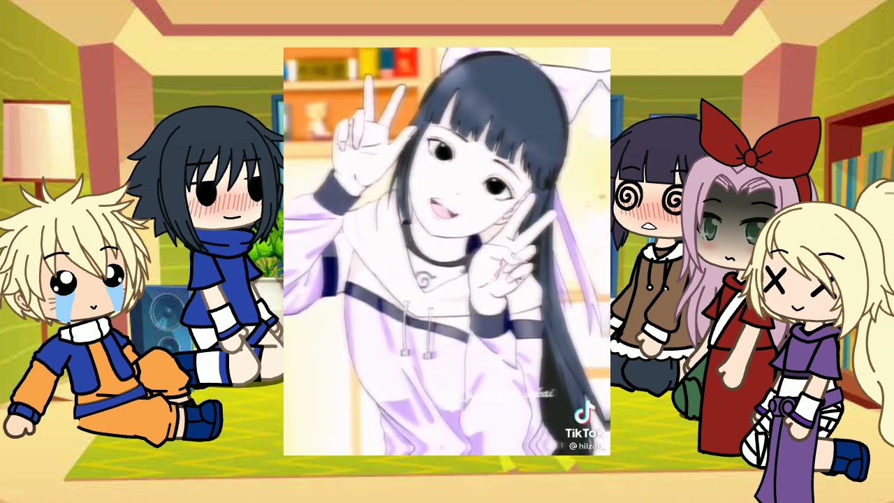 Реакция 7 команды(+хината и ино) на шипы //нарусаку/narusaku//сасухина/sasuhina//сайино/saiino//