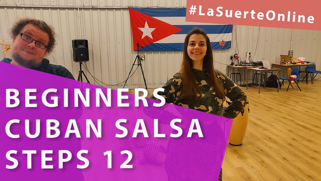 Beginners Cuban Salsa Steps Course - Class 12 (
