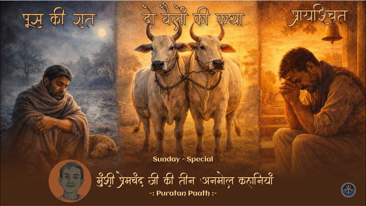 मुंशी प्रेमचंद की 3 प्रसिद्ध कहानियाँ | Sunday Special | Hindi Audiobook