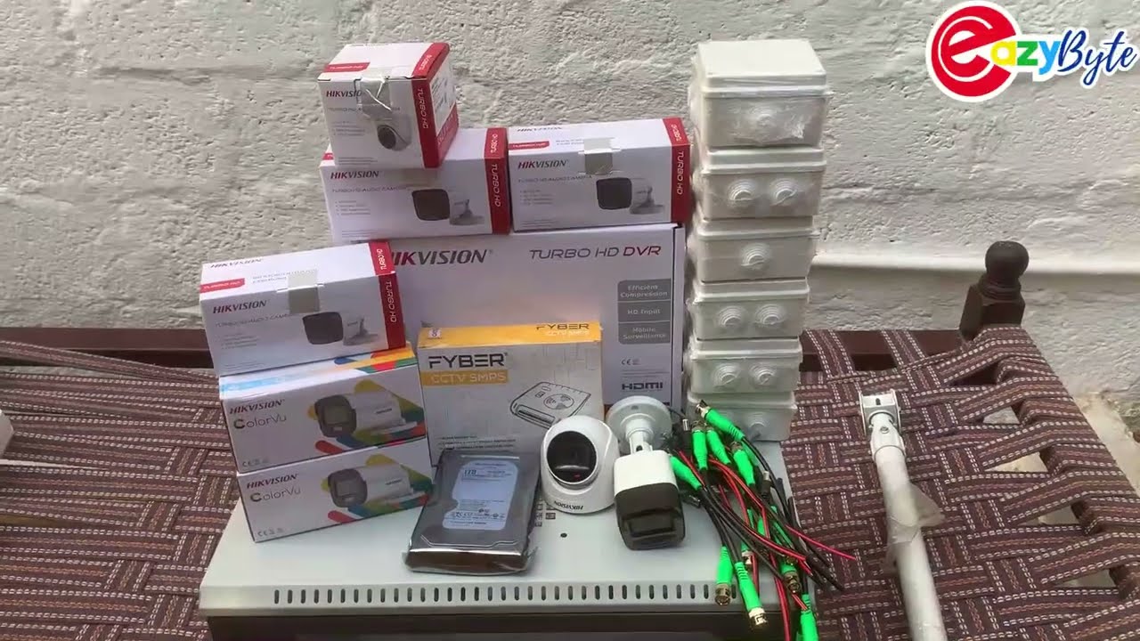 HIKVISION 3K COLOUR VU CAMERA & HIKVISION 8MP DVR INSTALLATION
